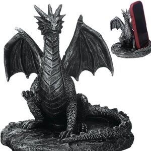 Gothic Dragon Cell Phone Holder and Business Card Holder